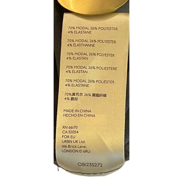 Free People Size Small Women's Gray Long Sleeve Surplice Neck Casual Mini Dress - Picture 11 of 12